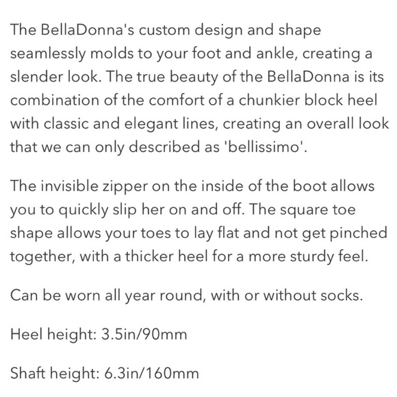 New black Daniella Shevel leather booties - Picture 10 of 10